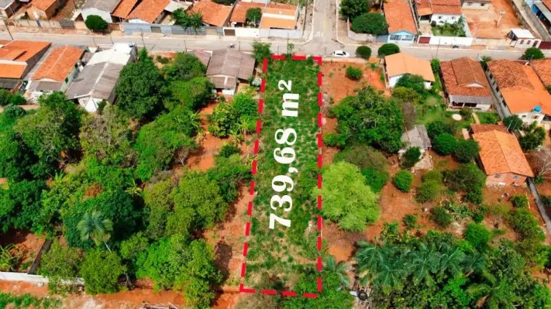Terreno Setor Vila Grimpas- Centro, Hidrolândia - GO — foto 1