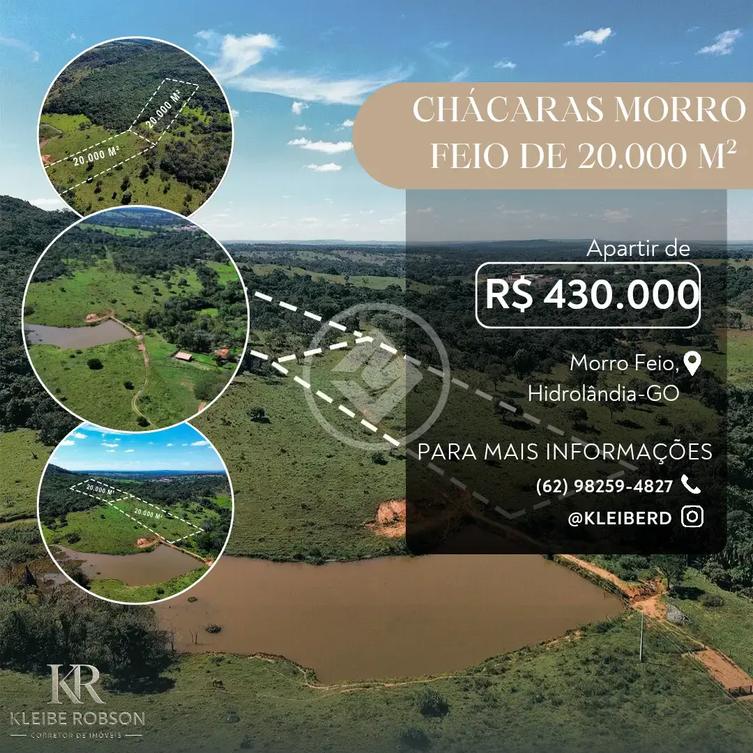 Imagem 1 - Chácara em Zona Rural Hidrolandia, Hidrolândia - GO