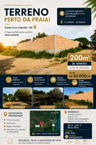 Terreno Centro, Santa Cruz Cabrália - BA — foto 2