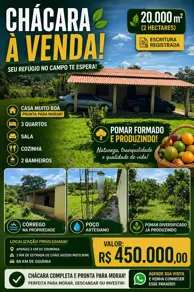 Chácara Zona Rural, Cromínia - GO — foto 1