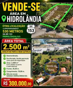 Terreno BR 153, Hidrolândia - GO — foto 1