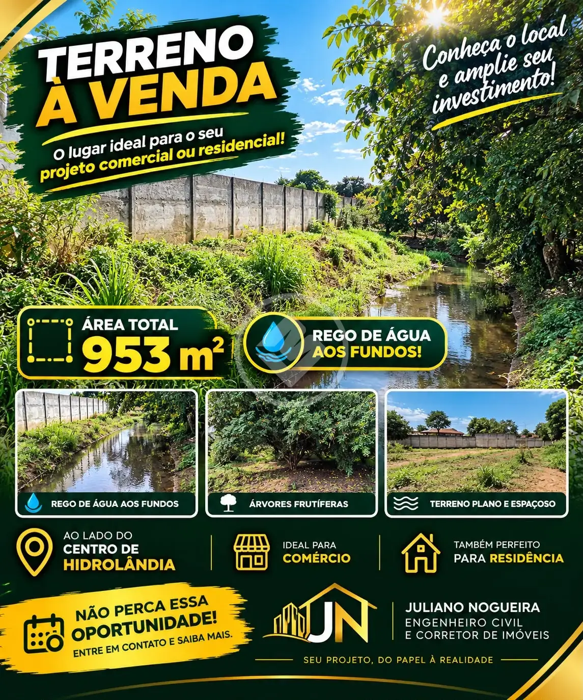 Imagem 1 - Terreno em Jardim Esmeralda, Hidrolândia - GO
