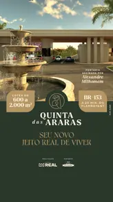 Terreno Condomínio Quintas das Araras, Hidrolândia - GO — foto 1