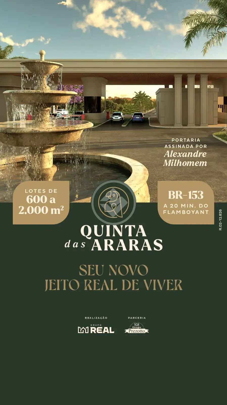 Imagem 1 - Terreno Condomínio em Quintas das Araras, Hidrolândia - GO