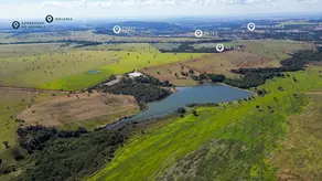 Terreno Condomínio Reserva do Lago, Hidrolândia - GO — foto 2