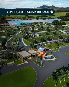 Terreno Condomínio Reserva do Lago, Hidrolândia - GO — foto 1