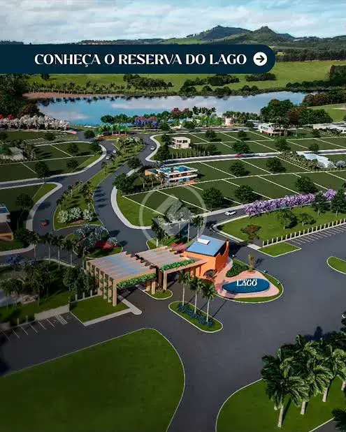 Imagem 1 - Terreno Condomínio em Reserva do Lago, Hidrolândia - GO