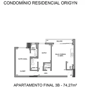 Imagem 3 - Apartamento em origyn bueno, Goiânia - GO