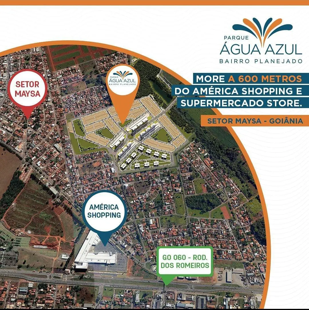 Terreno Loteamento Água Azul, Goiânia - GO — foto 1