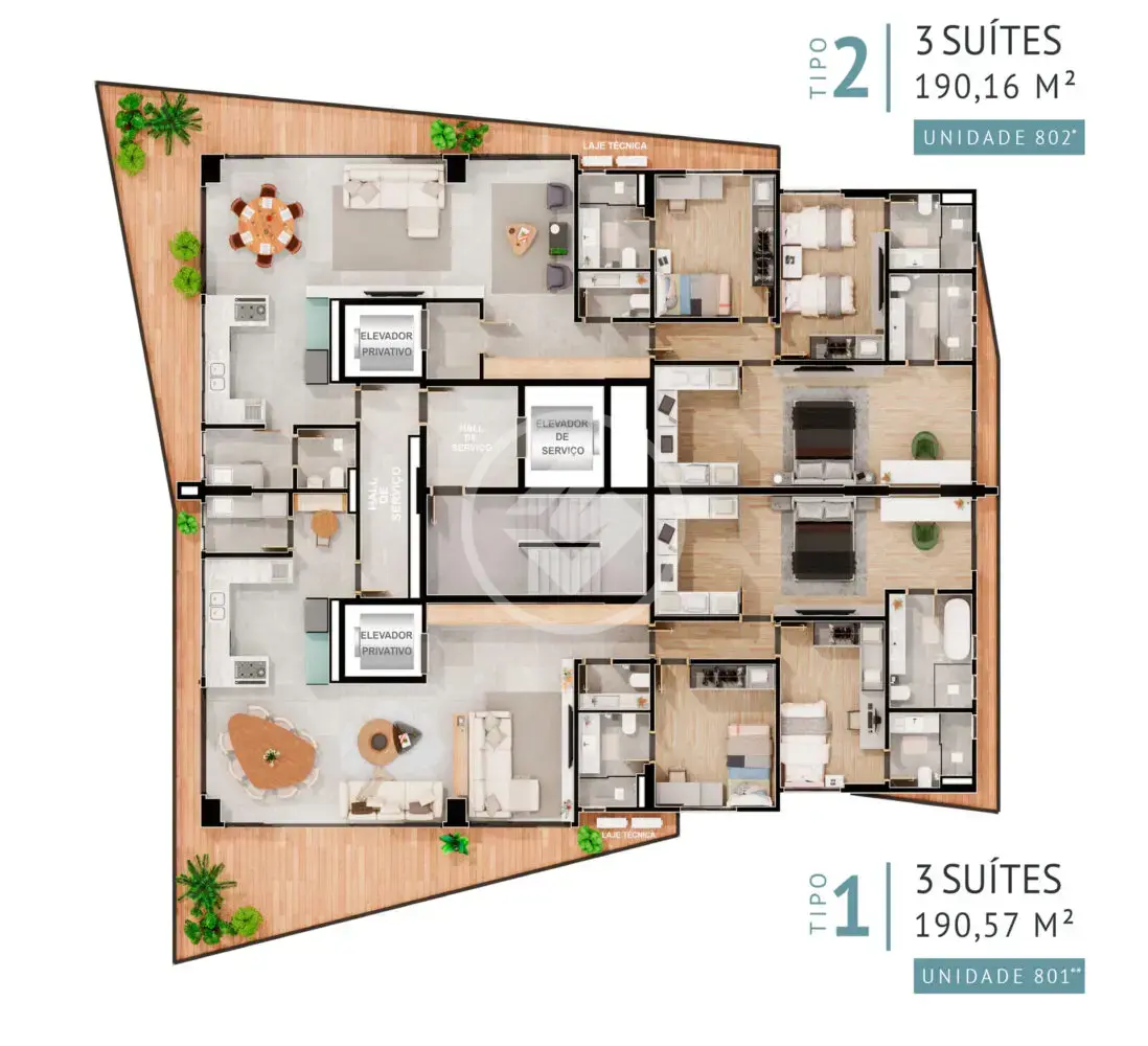 Imagem 1 - Apartamento em Setor Marista, Goiânia - GO