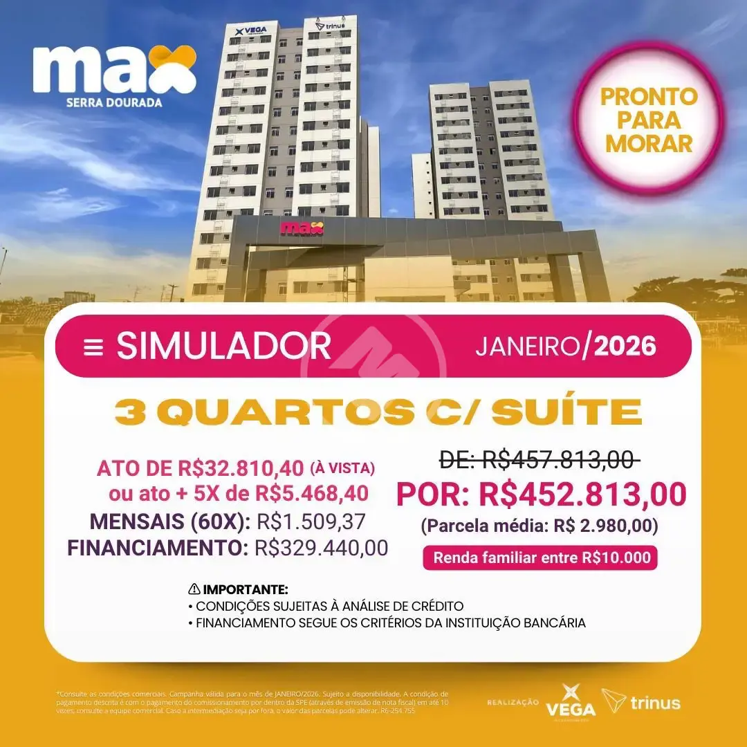 Imagem 1 - Apartamento em Conjunto Vera Cruz, Goiânia - GO