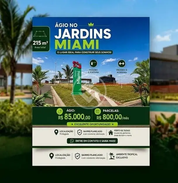 Imagem 1 - Terreno Condomínio em Goiânia Park Sul, Aparecida de Goiânia - GO