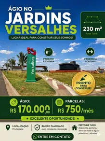Terreno Condomínio Independência, Aparecida de Goiânia - GO — foto 1