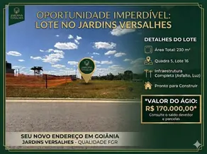Terreno Condomínio Independência, Aparecida de Goiânia - GO — foto 2