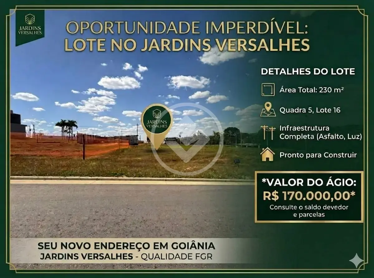 Image 2 - Terreno Condomínio em Independência, Aparecida de Goiânia - GO