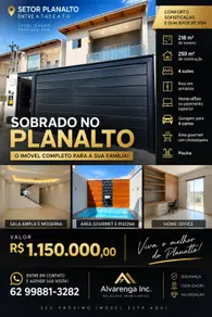 Sobrado Jardim Planalto, Goiânia - GO — foto 1