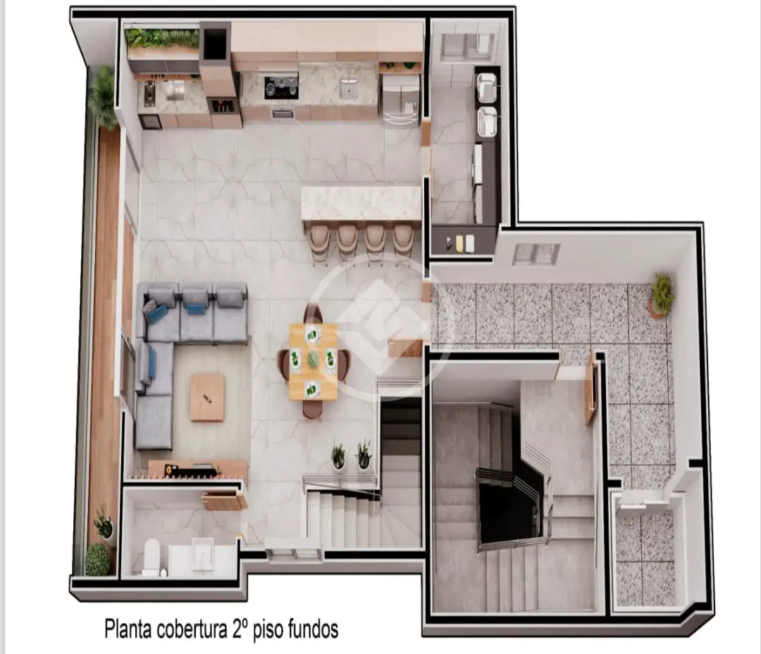 Imagem 1 - Apartamento Duplex em Horto, Ipatinga - MG