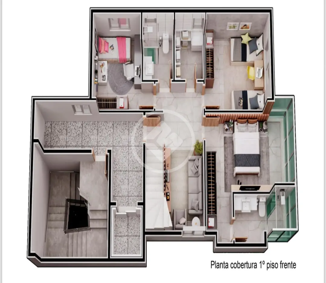 Imagem 1 - Apartamento Duplex em Horto, Ipatinga - MG