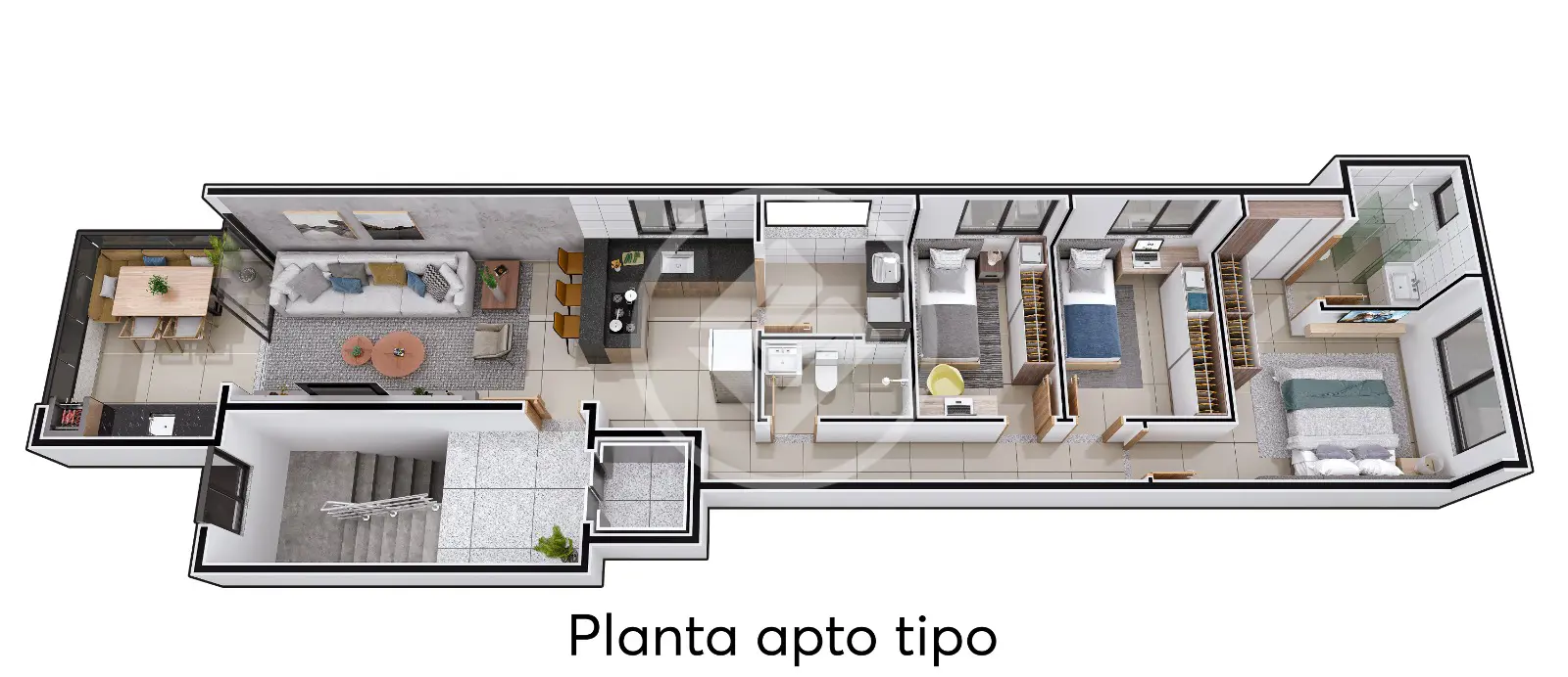 Imagem 2 - Apartamento em Canaã, Ipatinga - MG