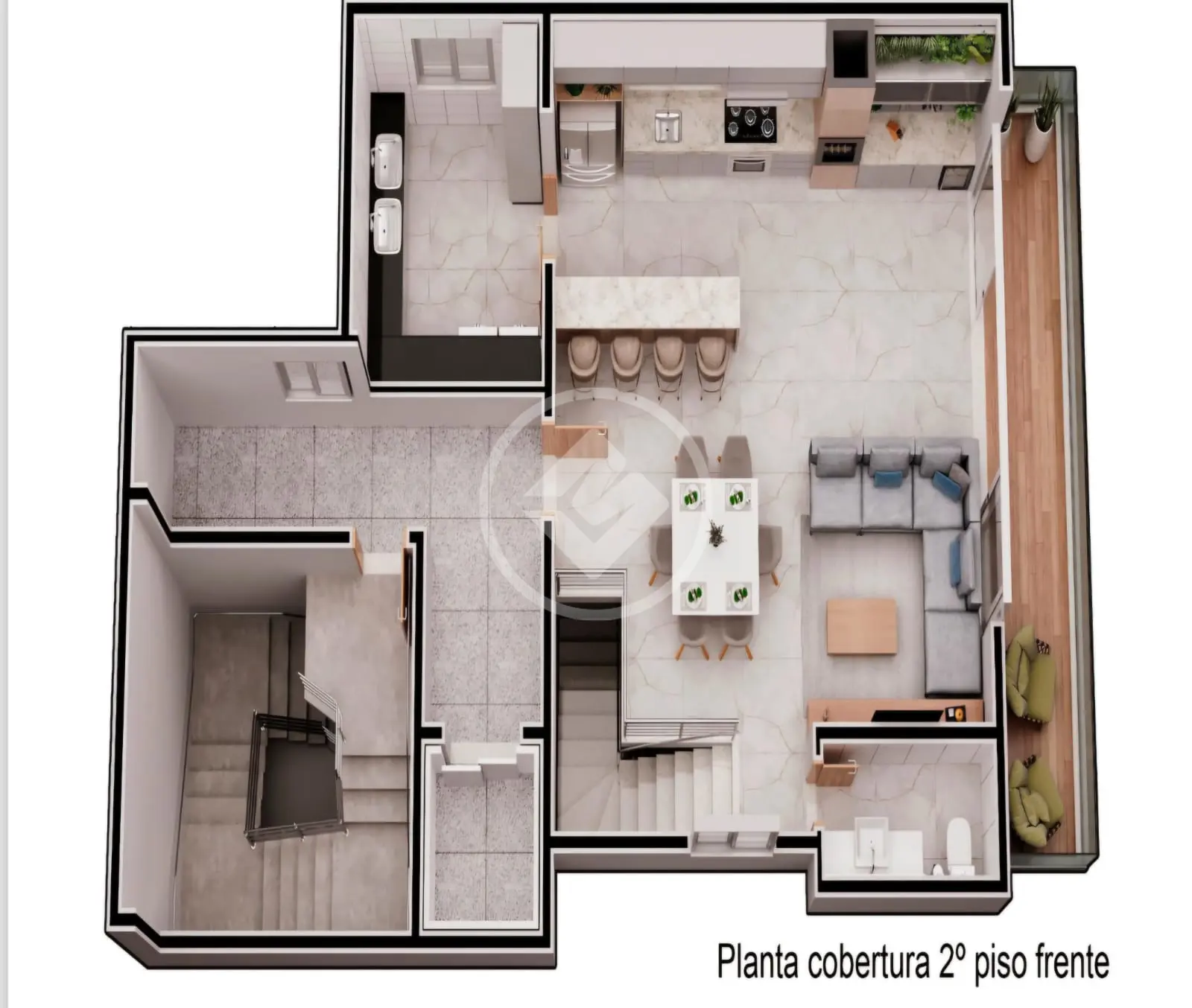 Imagem 1 - Apartamento Duplex em Horto, Ipatinga - MG