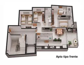 Imagem 2 - Apartamento em HORTO, Ipatinga - MG