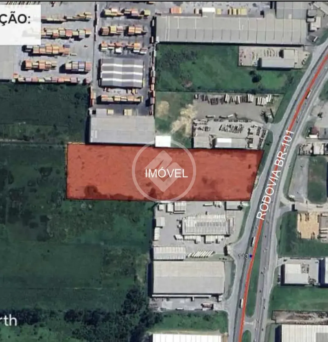 Imagem 1 - Terreno Comercial em Espinheiros, Itajaí - SC
