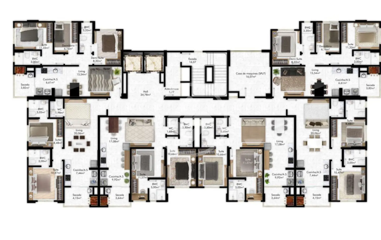 Imagem 2 - Apartamento em Morretes, Itapema - SC