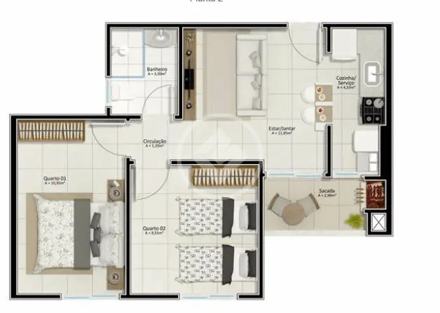 Imagem 3 - Apartamento em Alto Pereque, Porto Belo - SC
