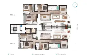 Imagem 2 - Apartamento em Meia Praia, Itapema - SC
