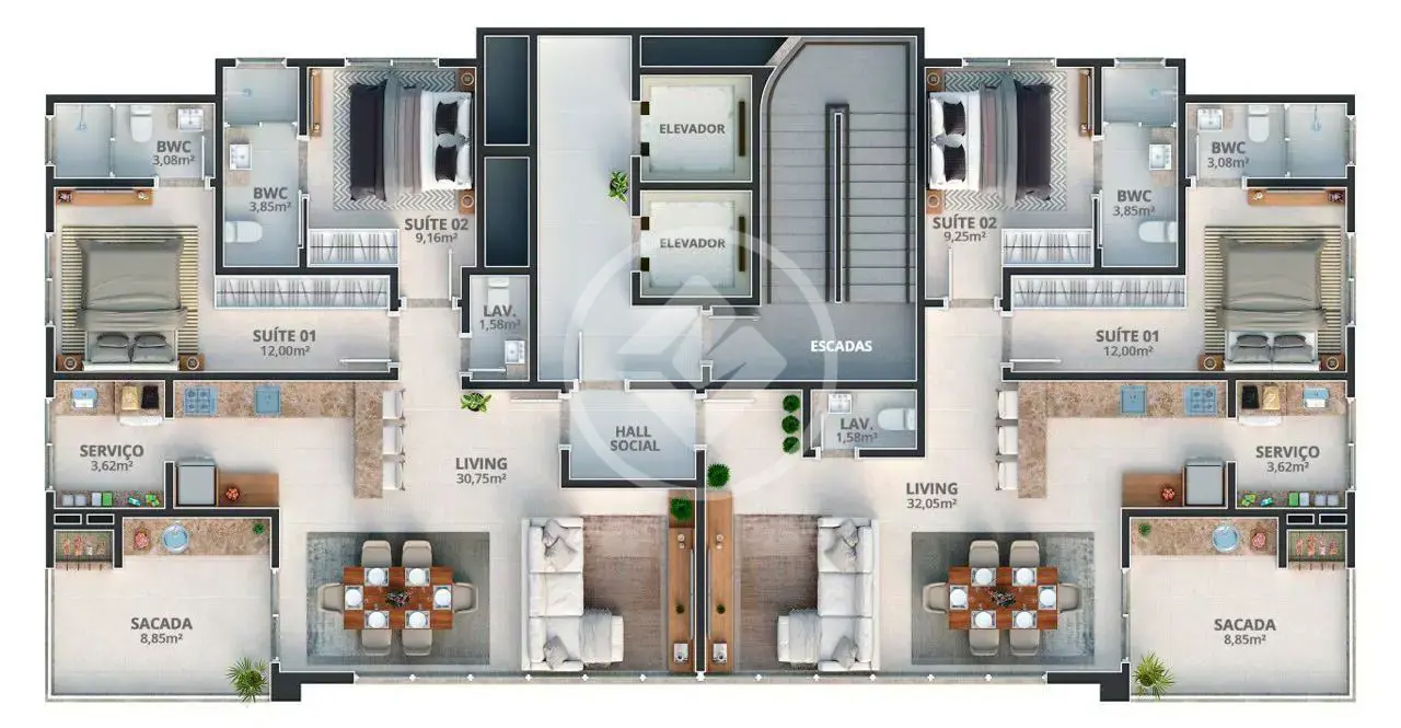 Image 19 - Apartamento em Meia Praia, Itapema - SC