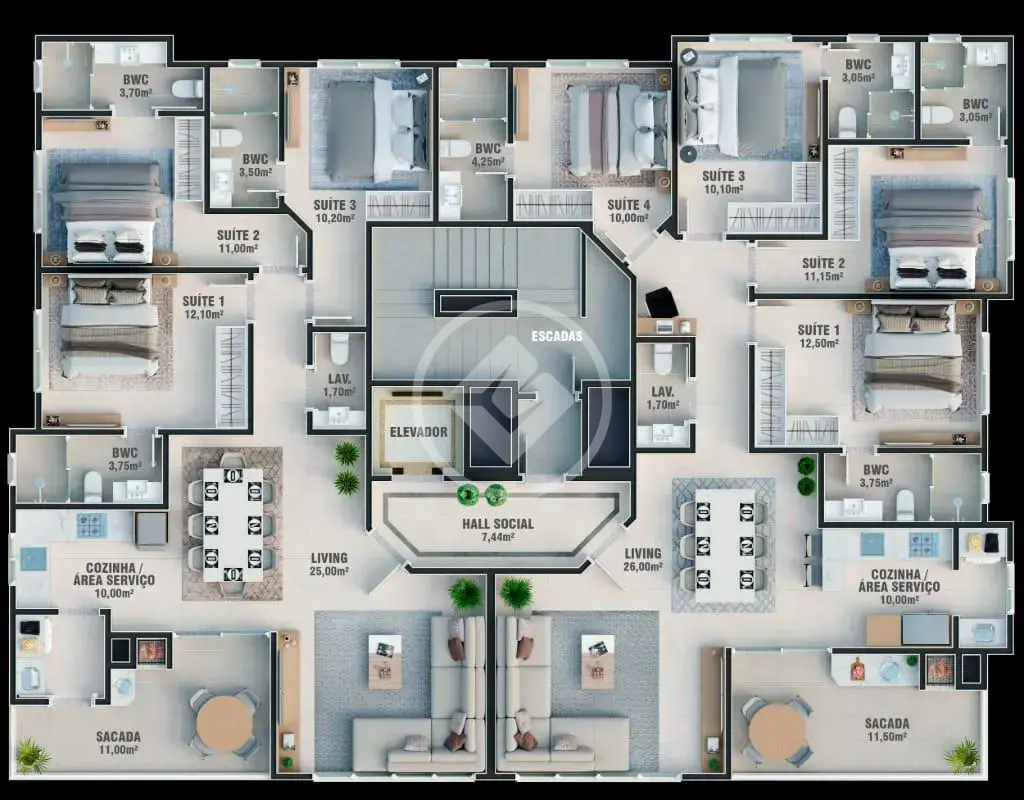 Imagem 5 - Apartamento em Centro, Itapema - SC