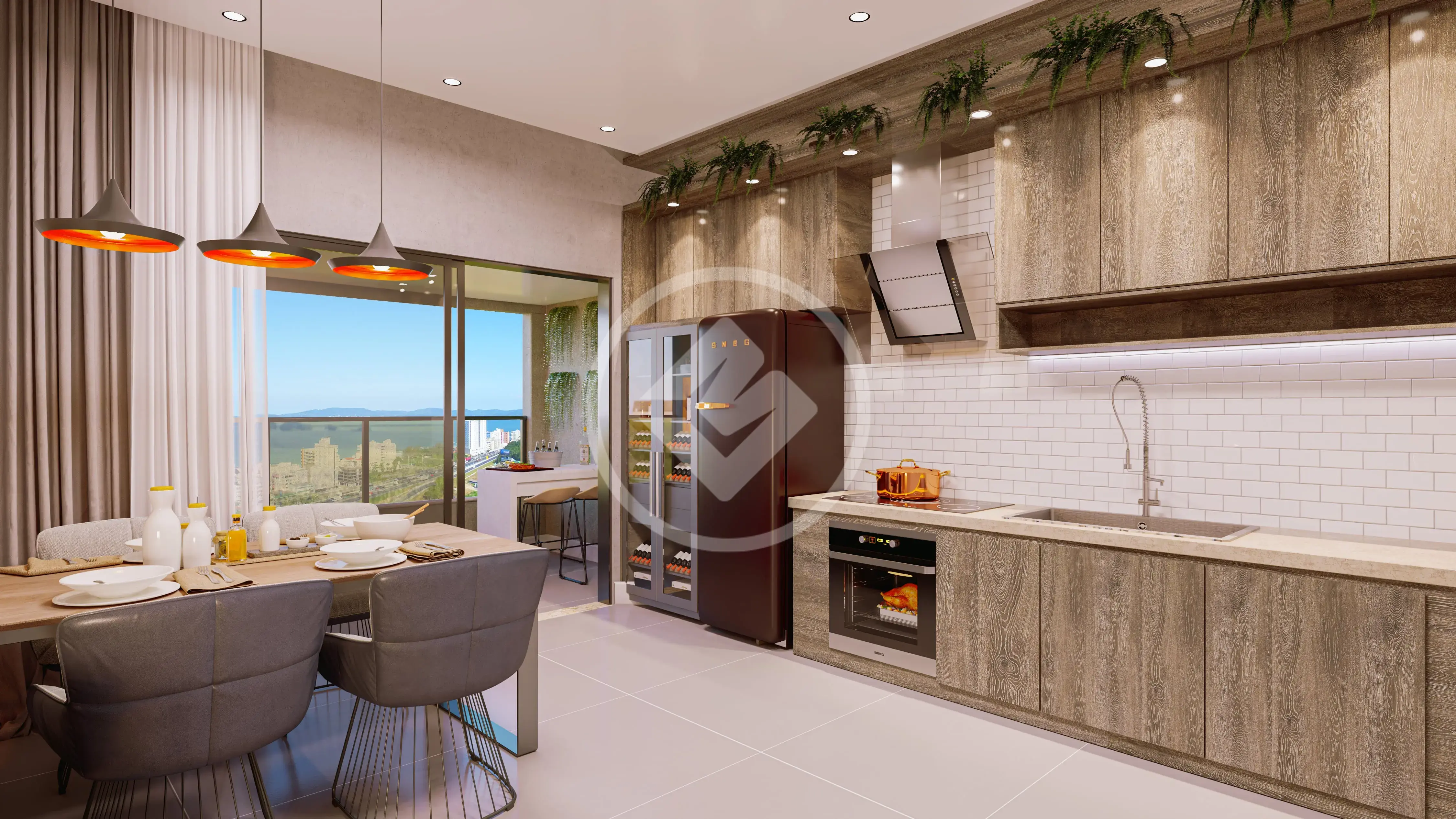 Imagem 1 - Apartamento em Tabuleiro das Oliveiras, Itapema - SC