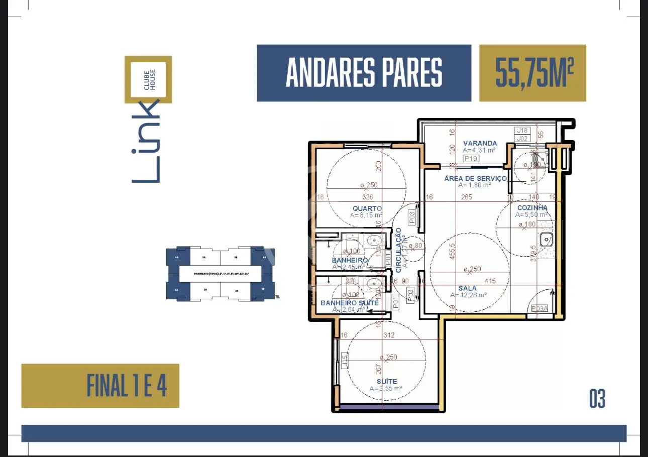 Imagem 2 - Apartamento em Jardim Palácios, Aparecida de Goiânia - GO