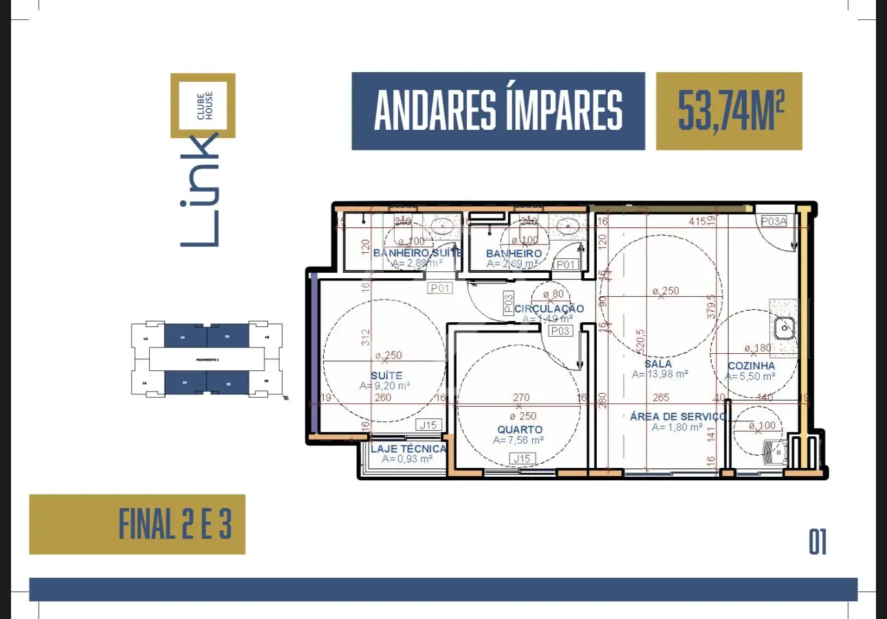 Apartamento Jardim Palácios, Aparecida de Goiânia - GO — foto 1