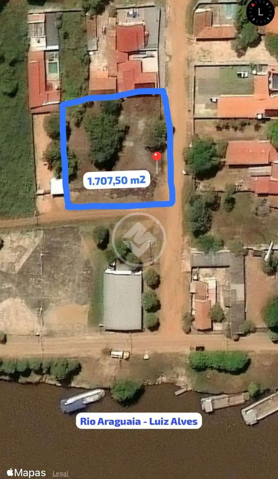 Imagem 1 - Terreno em Fazenda Mata Azul, São Miguel do Araguaia - GO