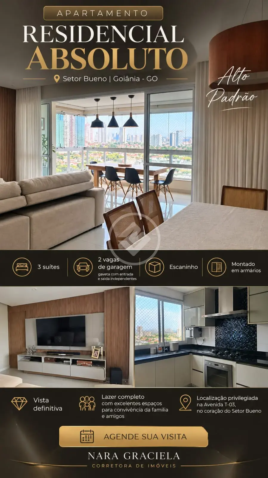 Image 2 - Apartamento em Setor Bueno, Goiânia - GO