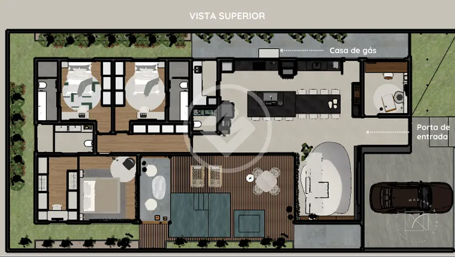 Image 17 - Casa em Residencial Terras de Toscana, Jataí - GO