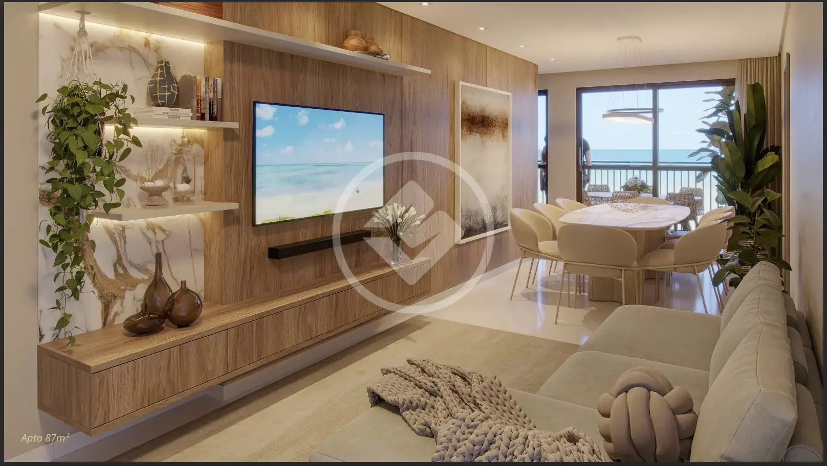 Imagem 1 - Apartamento em Jardim Oceania, João Pessoa - PB