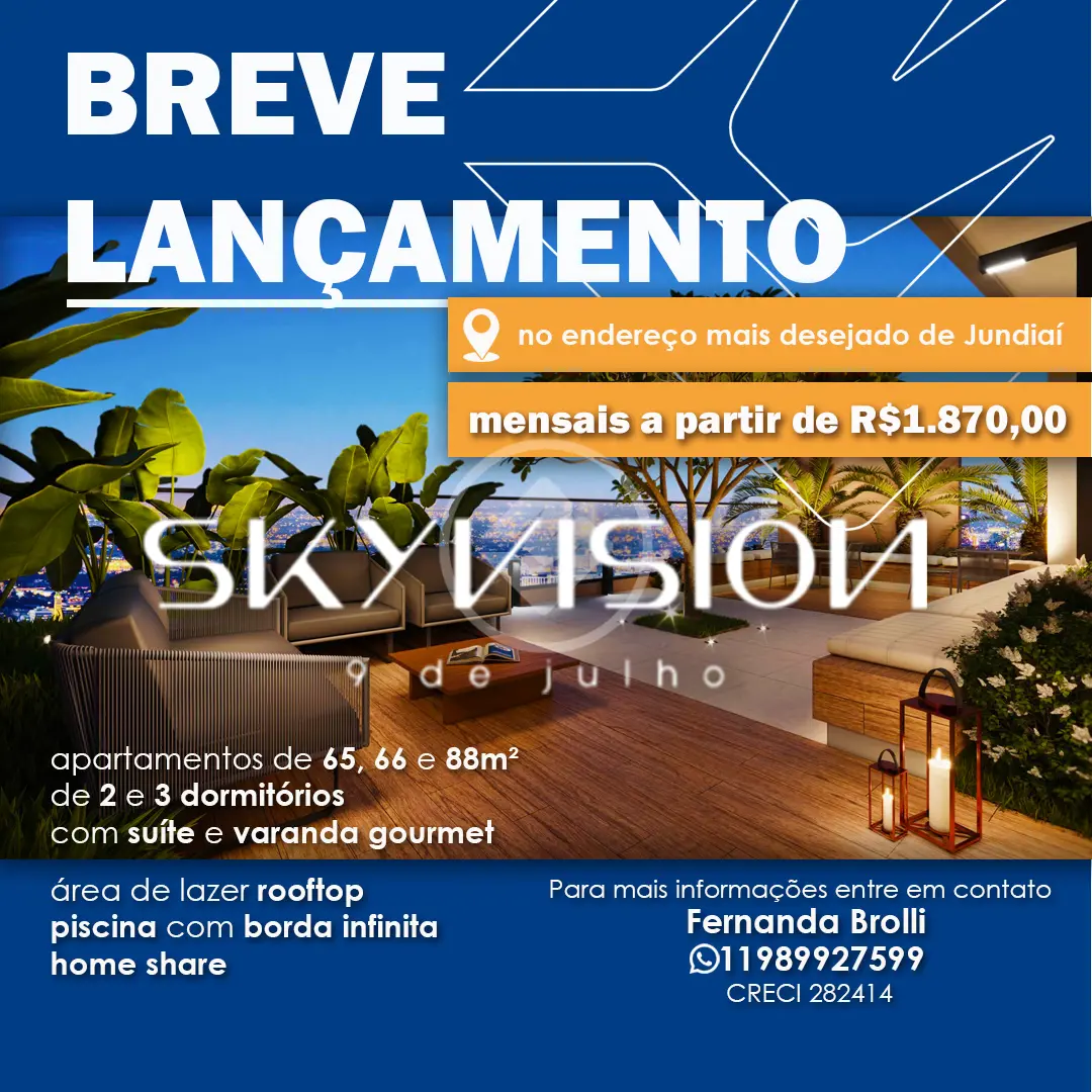 Apartamento Chácara Urbana, Jundiaí - SP — foto 1