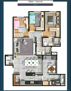 Apartamento Jardim do Lago, Jundiaí - SP — foto 1
