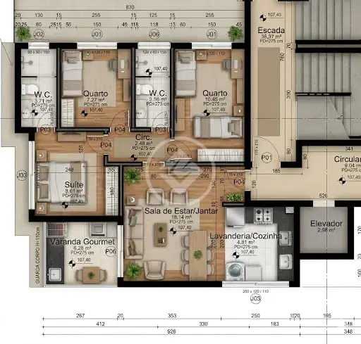 Imagem 2 - Apartamento em Centro, Vespasiano - MG
