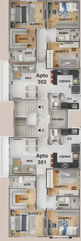 Imagem 3 - Apartamento em Itapuã, Belo Horizonte - MG