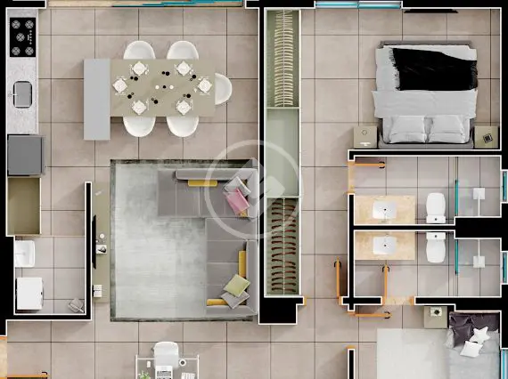 Imagem 3 - Apartamento em Setor Pedro Ludovico, Goiânia - GO