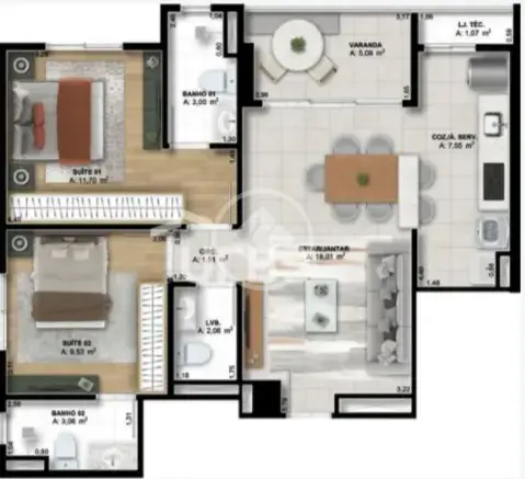 Image 10 - Apartamento em Setor Marista, Goiânia - GO