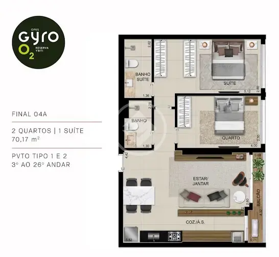 Image 5 - Apartamento em Serrinha, Goiânia - GO