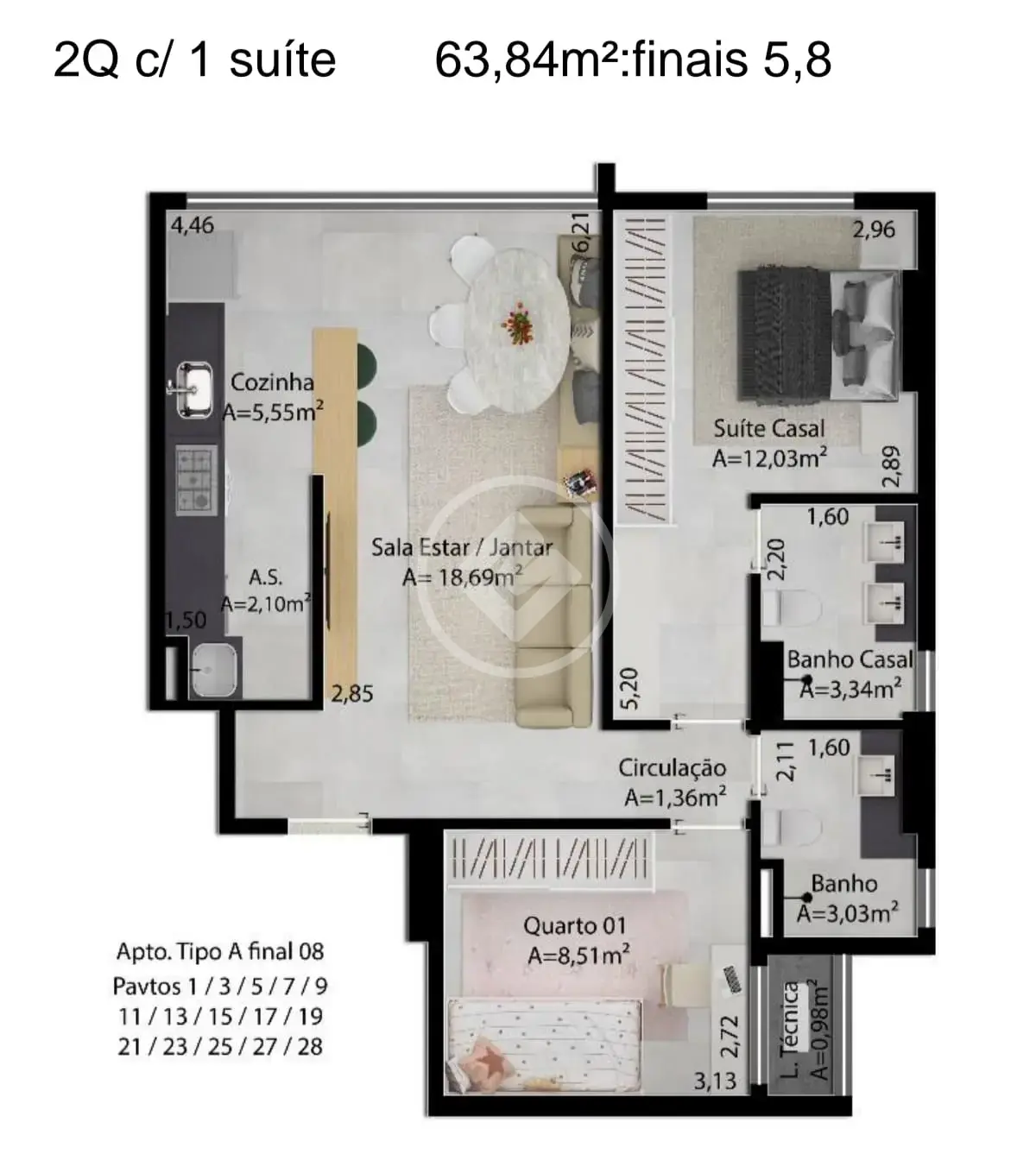 Imagem 2 - Apartamento em Setor Leste Universitário, Goiânia - GO