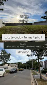 Terreno Condomínio Terras Alpha Residencial 1, Senador Canedo - GO — foto 2