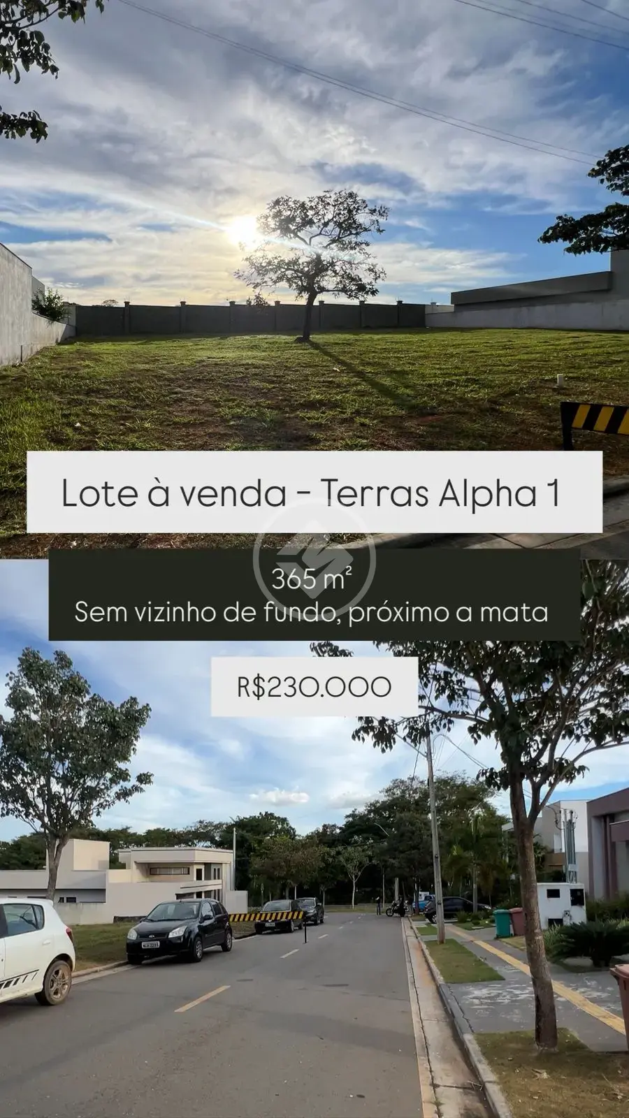 Image 2 - Terreno Condomínio em Terras Alpha Residencial 1, Senador Canedo - GO