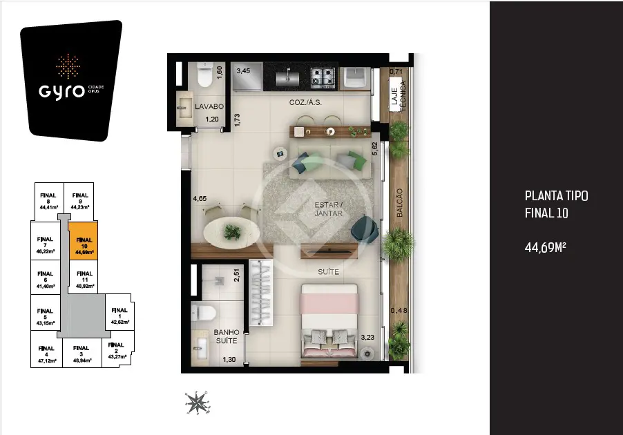 Imagem 5 - Flat em Setor Bueno, Goiânia - GO