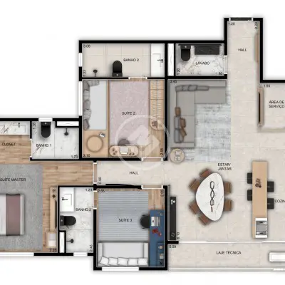 Apartamento Setor Bueno, Goiânia - GO — foto 1
